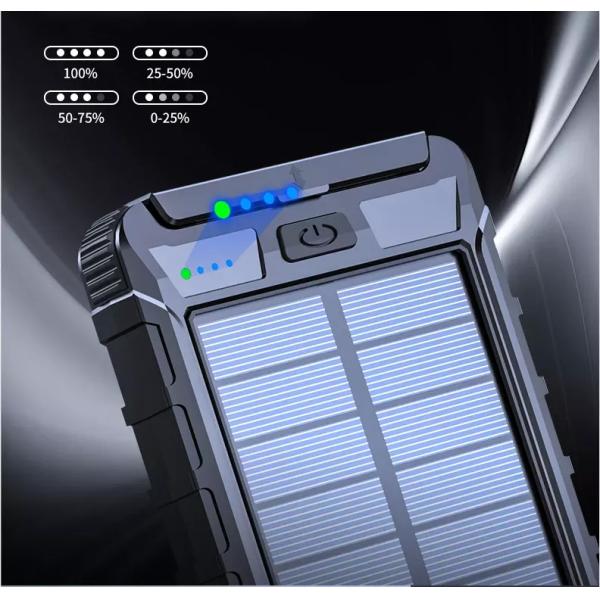 Portable Waterproof Solar Panel Charger Bank 280g DC 5V/2A