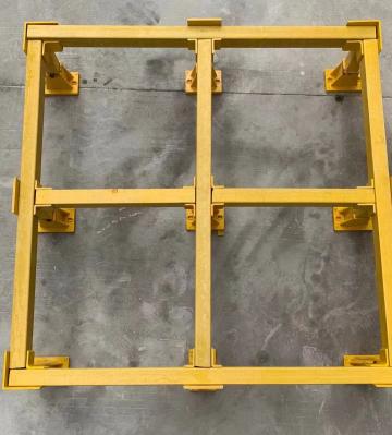 Customized Pultruded Tube For Structure For Building Construction Or Road Projects And Goods Shelf