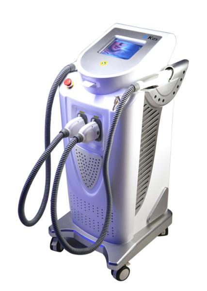 Portable 2000W E-light IPL RF Function for Hair Removal / Acne Vulgaris