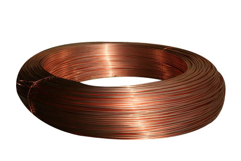 Precise Coating Copper Double Wall Welded Pipe , wall thickness 0.7mm