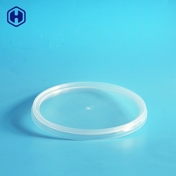 Butter Biscuits IML Bucket Microwavable Clear Plastic Bucket With Lid