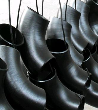 Carbon Steel Elbow Connector 7-15 Days Delivery Customized Wall Thickness