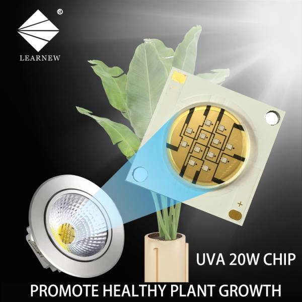 Супер алюминиевый УЛЬТРАФИОЛЕТОВЫЙ обломок 9500-11500mW СИД 2828 365nm для лечить