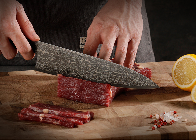 N690 Powder Steel Gyuto Knife Hand‑Forged Japanese Chef’s Knife for Modern Kitchen