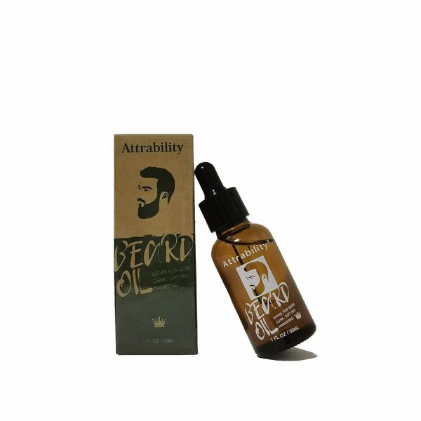 Wholesale China factory natural men beard serum beard growth oil 30ml Nourishing 100% Natual