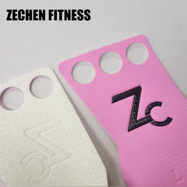 Fitness safety gym gloves carbon fiber leather 3 holes crossfit hand grips for women