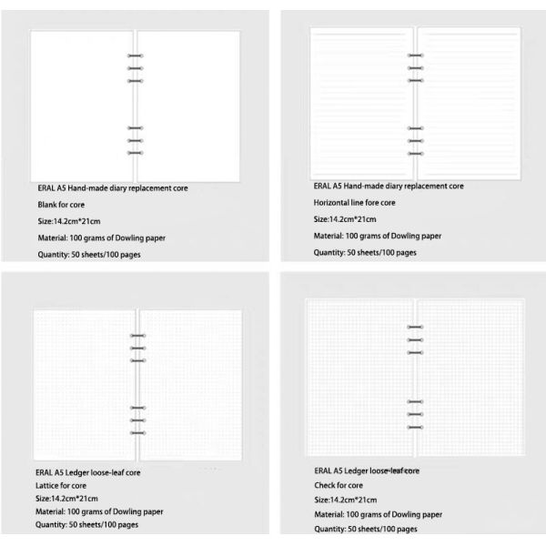 Macaron Colored A5 PU Leather Journal Notebook For Business Office Planning