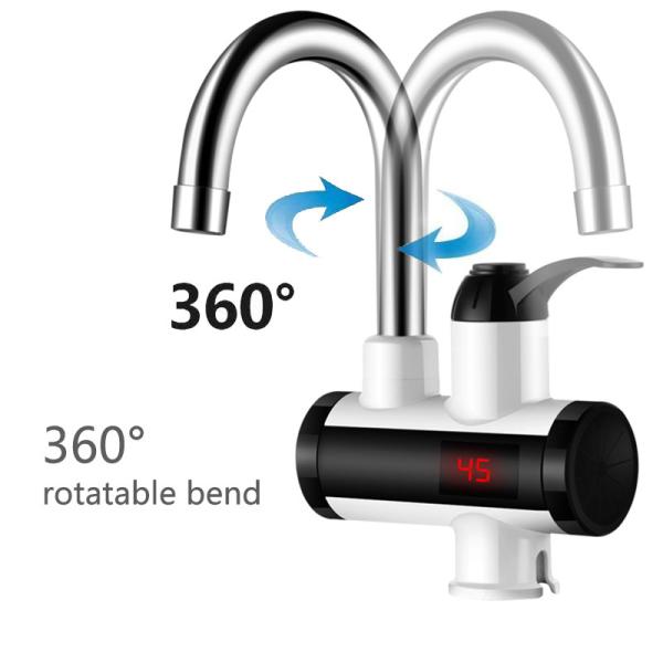 Shower EU Plug Electric Hot Water Mixer Tap For Instant Hot Water Supply