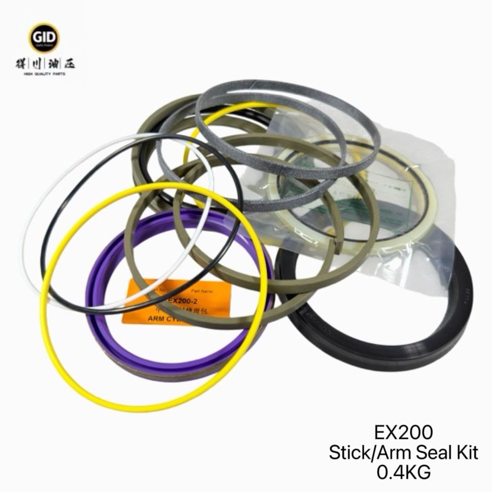 Wear Resistant Oil Resistant High Pressure Resistance Excavator Seal Kit for Hitachi EX200 Excavator