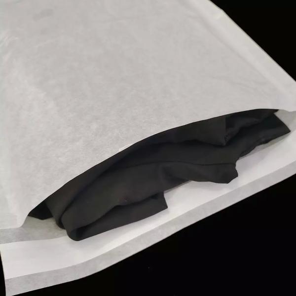 O papel glassine amigável feito sob encomenda de Eco ensaca envelopes autoadesivos do papel de papel glassine do selo