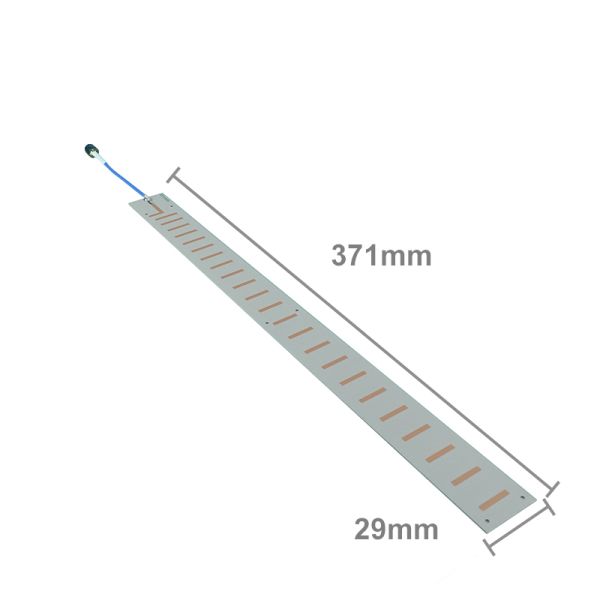 High gain 17dbi long range GNSS 2.4ghz 5.2ghz PCB antenna for portable drone jammer system