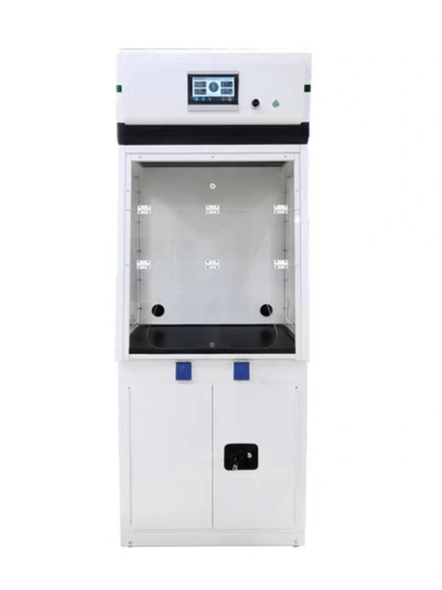 Acid / Alkali Resistant Lab Fume Hood Mobile Ductless Chemical Fume Hood