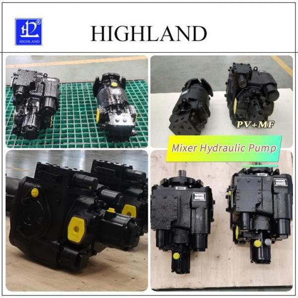 Hydraulic Oil Mixer Hydraulic Pump Variable Displacement Closed Loop Piston Pump Rated Pressure 35Mpa