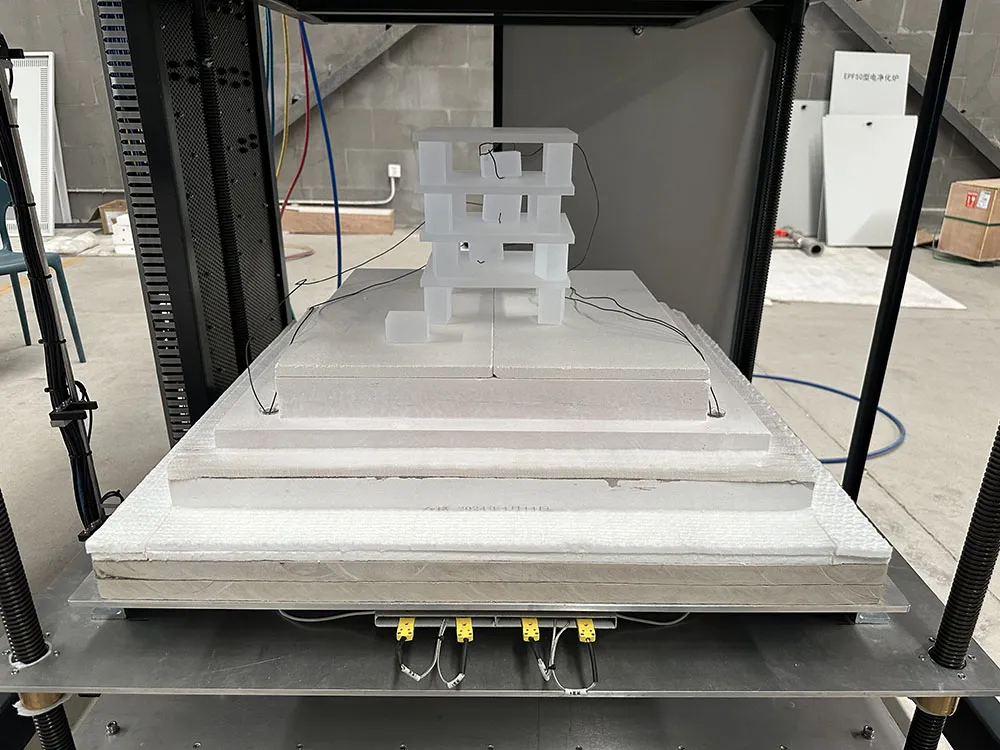 Model BF216-11 Bell-Type Furnace with Independent Temperature Control for Each Heating Zone
