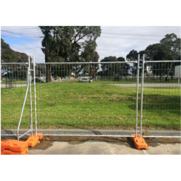 Pre HDG Tall 2.1m Temporary Steel Fencing Portable Welded Wire With Clamps