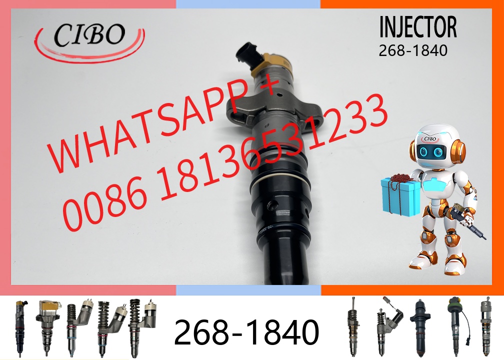 original 268-1840 Common Rail Diesel Fuel Injector for  C7 Excavator Engine 295-9166 328-2587 20R-8066 295-1412 Replacement Injector Parts original new injector