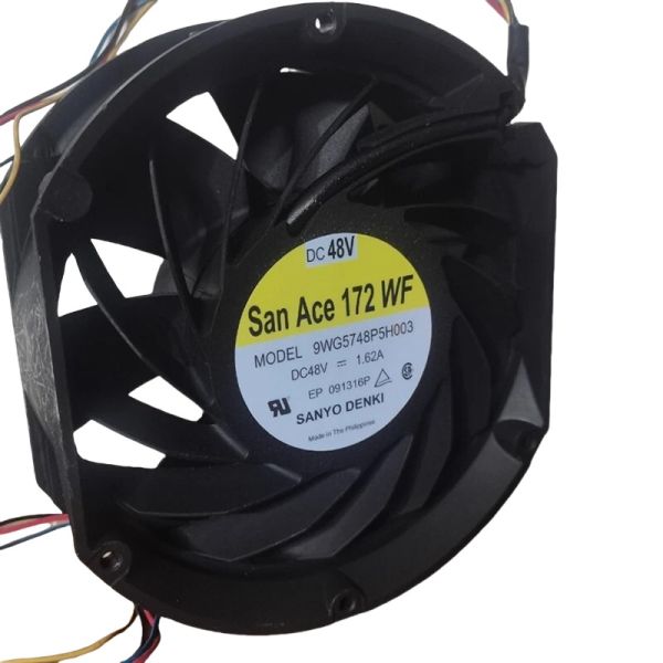 Sanyo Denki Fan 9WG5748P5H003  48v Dc Fan 1.62A  Original Brushless Aluminum Frame Axial Cooling Fan Industrial Radiator Fan