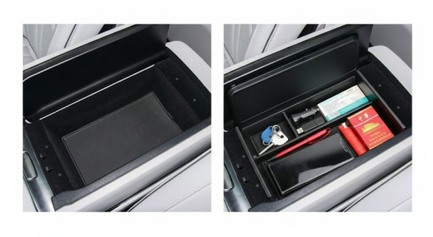 ForSuitable for 24-26 Xiaopeng X9 Armrest Box, Storage Box, Central Control Car Storage Box
