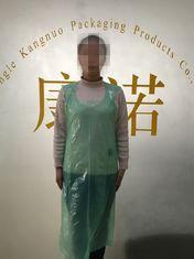 Disposable Polyethylene Aprons / Disposable Adult Aprons Embossed Textured Surface
