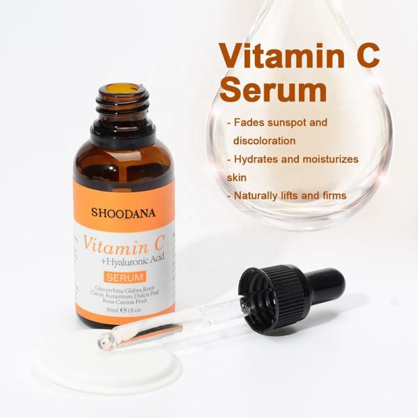 Personal Skin Care Instant Lift Serum with Stem Cell & Vitamin C Organic Hyaluronic Acid 24k Gold Face Serum for Home Use Beauty