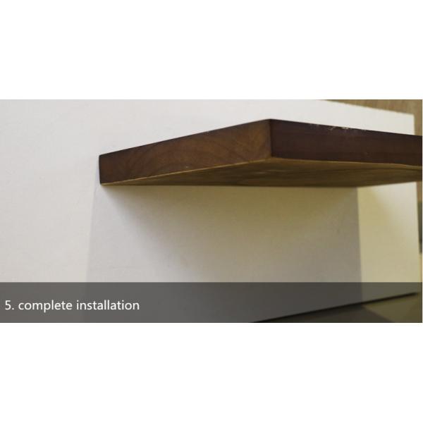 76mm Floating Shelf Support Bracket for Furniture Joint Hidden Cast Iron Wall Shelf