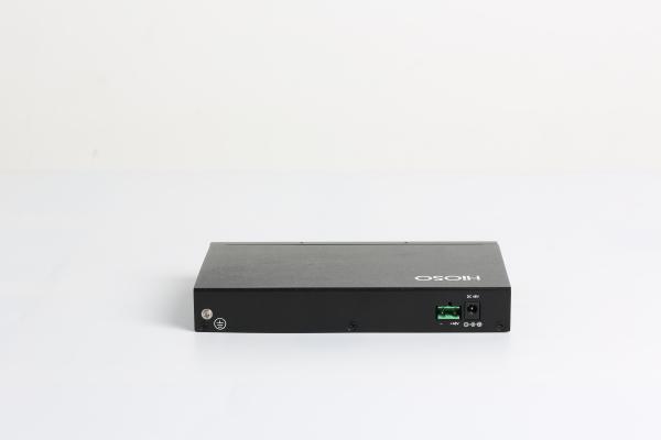 Poe Ethernet Switch Network 8 Ports with 1 Gigabit Combo Port DC48V