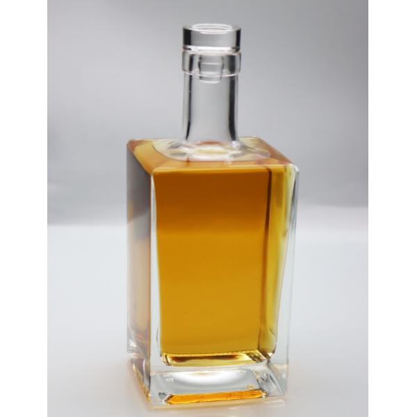 Ликер Vinolock кубический причудливый стеклянный разливает финиш по бутылкам 0.7L 21.5mm