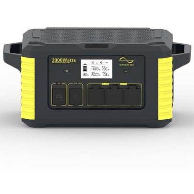 bateria portátil do metal do lítio da central elétrica 2000w de 1382.4wh 2264.4wh 1500w