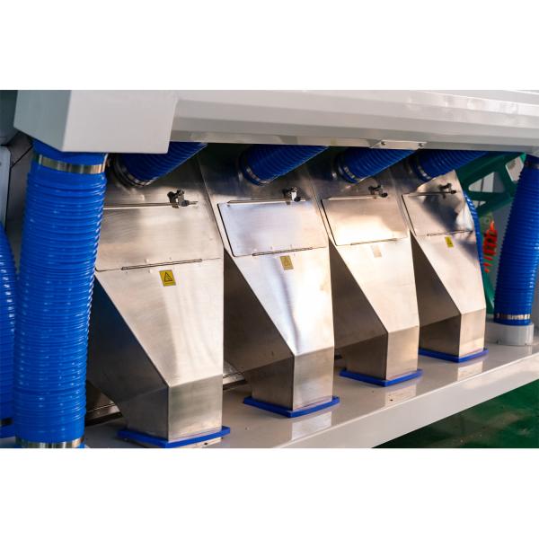 Operação fácil automática da máquina de classificação da cor de 10 rampas para explorações agrícolas