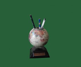 Fashionable and exquisite design Solar Powered Globe for office, study room