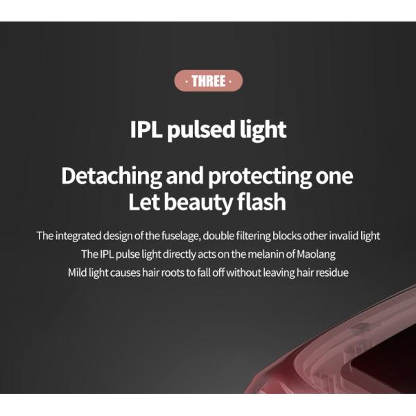 Машины удаления Epilator волос лазера Ipl льда прибор перевозчика волос крутой постоянный безболезненный