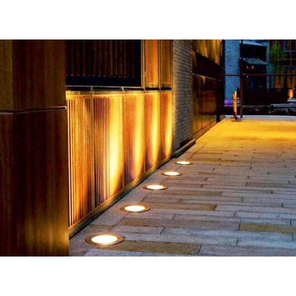 Underground light anti-glare LED outdoor waterproof lawn buried spot light square corner light with honeycomb louver
