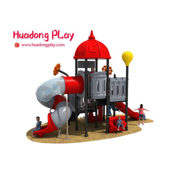 Popular Outdoor Playground Slides , Backyard Garden Kids Play Equipment