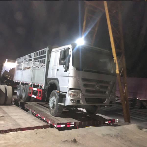 10 12 Tyres Transport Heavy Used Howo 8x4 Cargo Truck