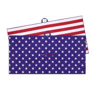 Serviette de golf d'impression faite sur commande d'armure de gaufre de microfibre sublimée par polyester portative
