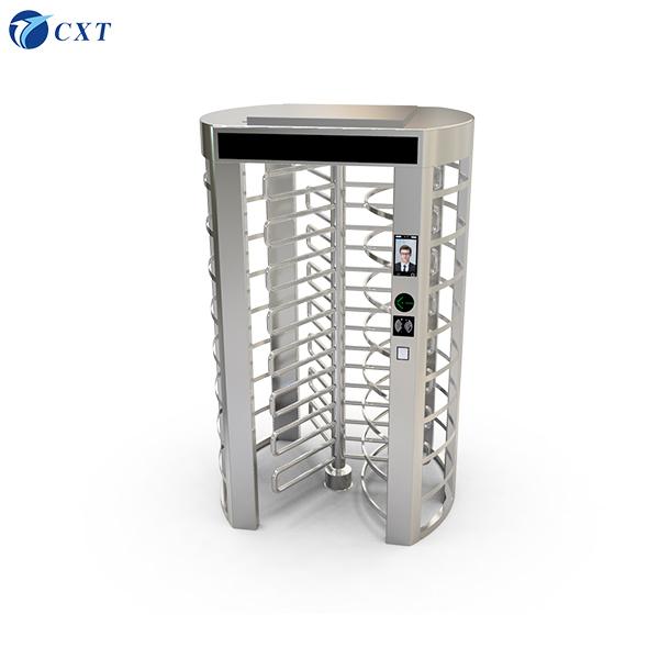 Fully Automatic High Security Turnstile with 120 Degree Rotation Stainless Steel Brushless Motor