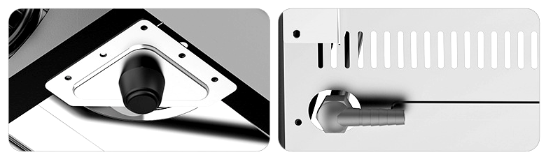 Estufa de gas de cinco quemadores de sobremesa Operación segura Cocina de gas de 5 fuegos Fácil limpieza