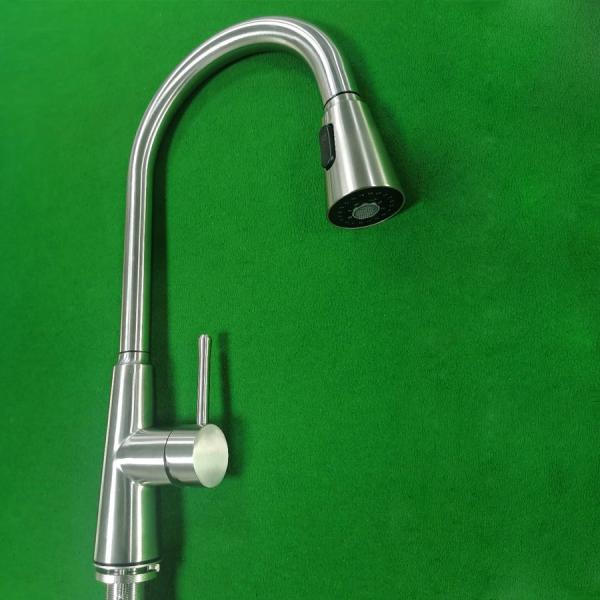 High Arc Intelligent Touch Controller Faucet Single Lever Kitchen Mixer Tap 5.24L/min