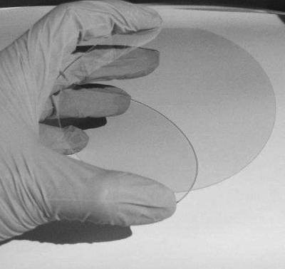 Bolacha de 6 moldes de Sapphire Based AlN da polegada para a janela da safira da bolacha da safira dos dispositivos de 5G BAW