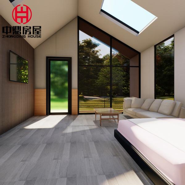 Small Waterproof Detachable Log Cabins Prefab Tiny Home House Wooden Prefabricated Villa