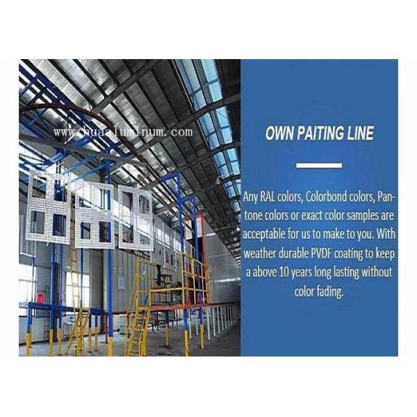 Abrasion Resistant 1000x2000mm Aluminum Solid Panel For Decorative