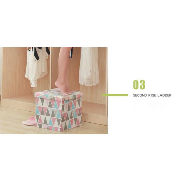 Living Room Contemporary Footstool Ottoman With Storage