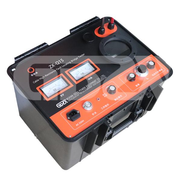 ZX-Q15 DC 15KV 30mA Кабельный локатор неисправности, кабельный просвет через источник