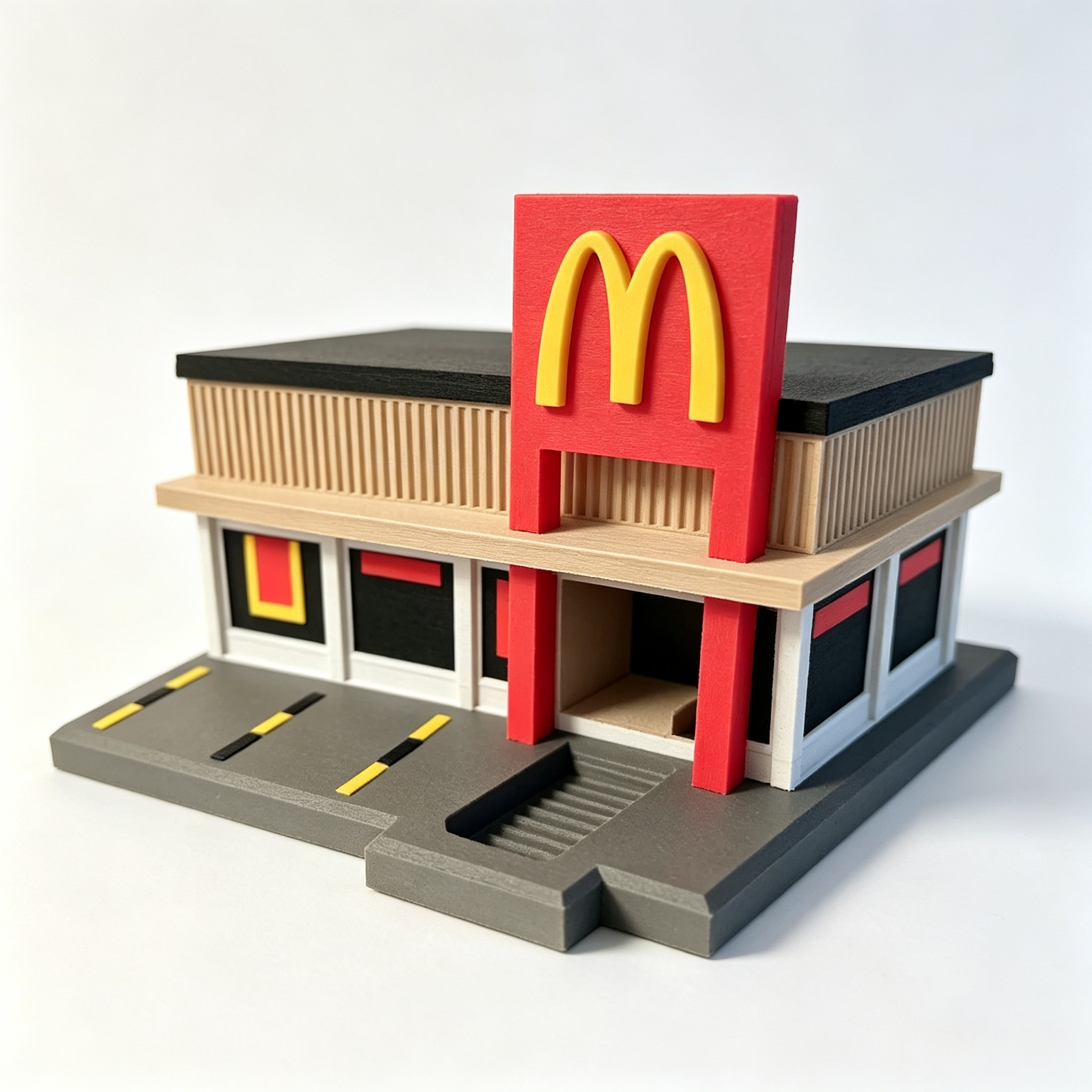Store Shaped 3D Printed Custom High Impact Resistance Large Capacity 3D Printed Tray