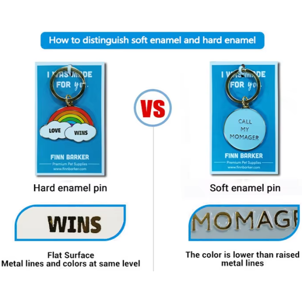 Custom Metal 3D Hard Enamel Cute Anime KeyChain Tag Wholesale Personalized Logo