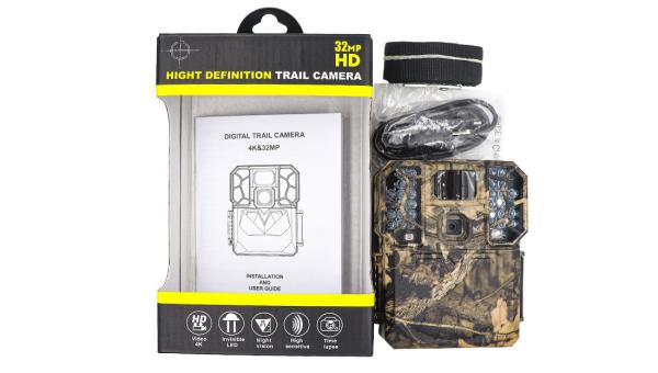 32MP 4K Hunting Trail Cameras Infrared Trail Cameras With Fast Trigger Speed