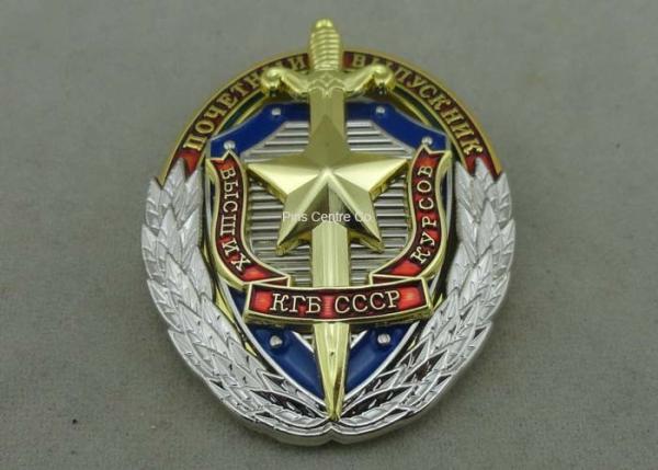 Zinc Alloy Synthetic Enamel Police Badges for Anniversary Celebration