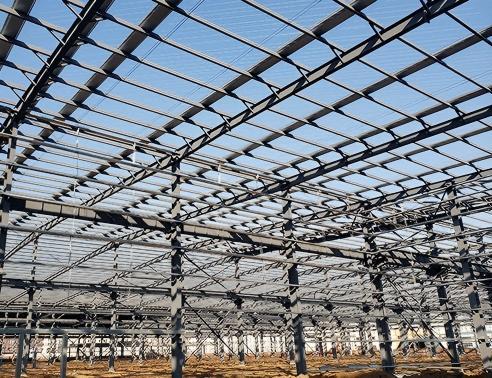 Metal Storage Building Construction Steel Galvanized Pre Engineered Storage Buildings