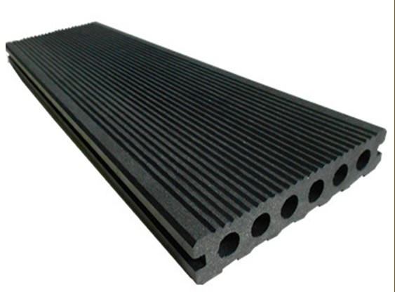 140x25mm WPC Hollow Decking , Composite Decking Plank