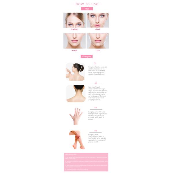 Customized Logo Natural Amethyst Acupressure Gua Sha Beauty Stick Massage Therapy Tool for Full Body Relaxing Massage